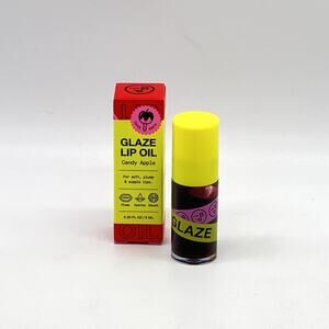 INNBEAUTY Glaze Lip Oil Candy Apple .20 fl oz Hydrating Plumping Gloss Vegan NEW